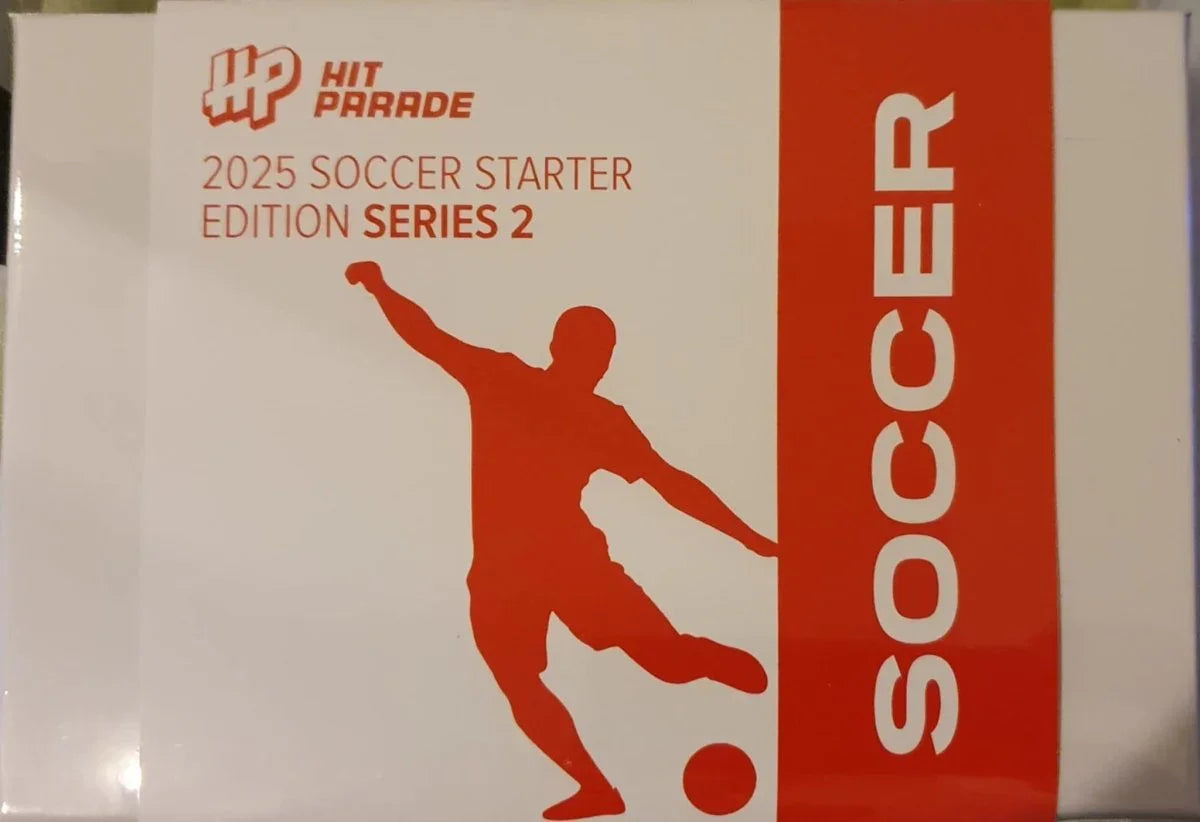 Hit Parade 2025 Soccer Starter Edition Series 2 doboz, piros focista sziluettel