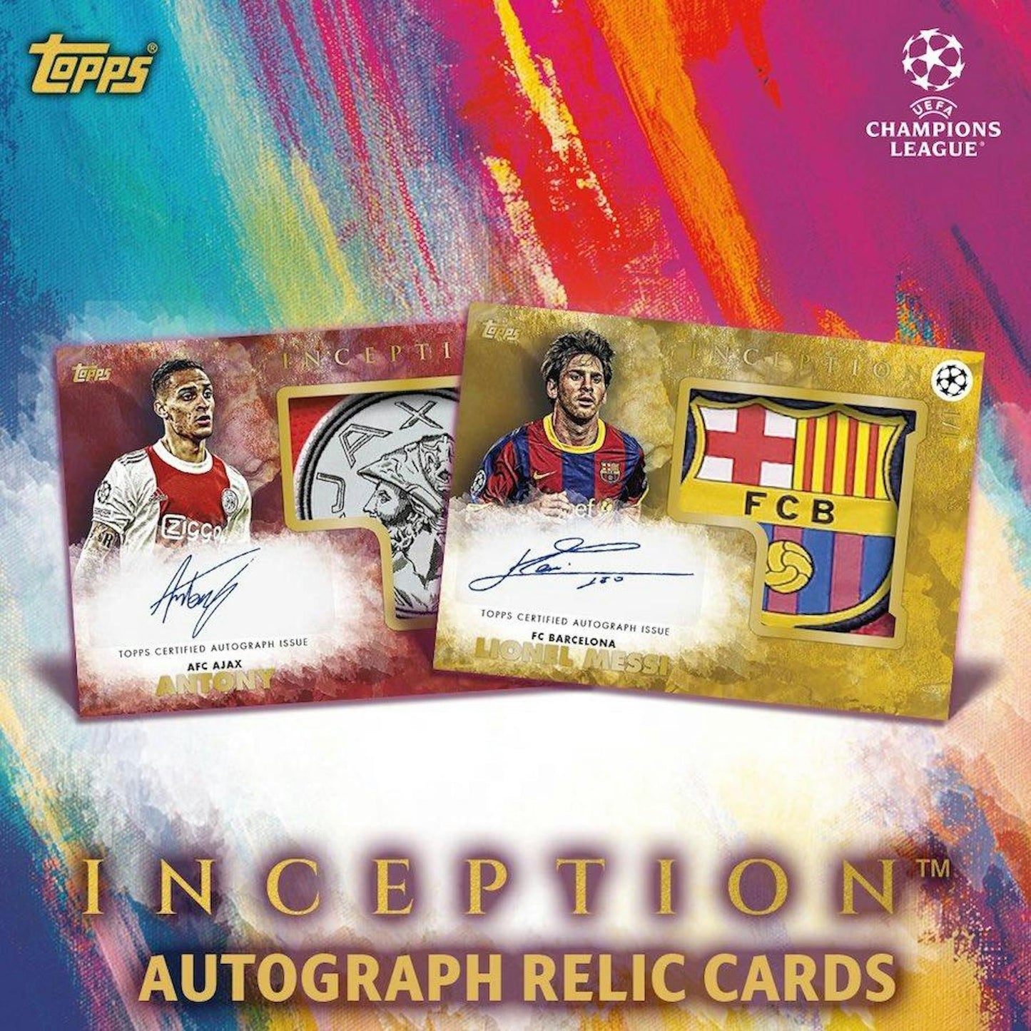 2021-22 Topps Inception UEFA Hobby Box