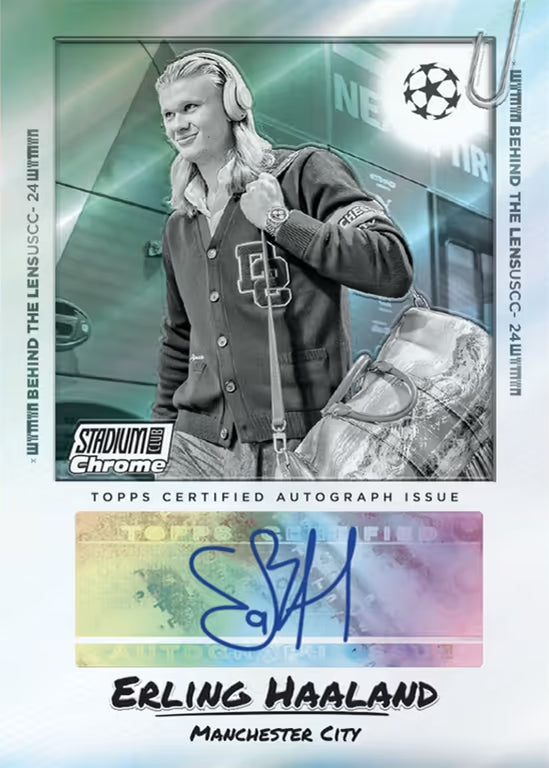 2023/24 Topps UEFA Stadium Club Chrome Hobby Box