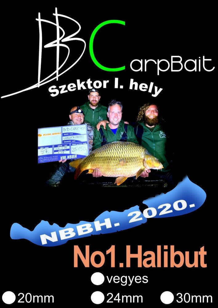BBCarp Bait halibut bojli 20mm