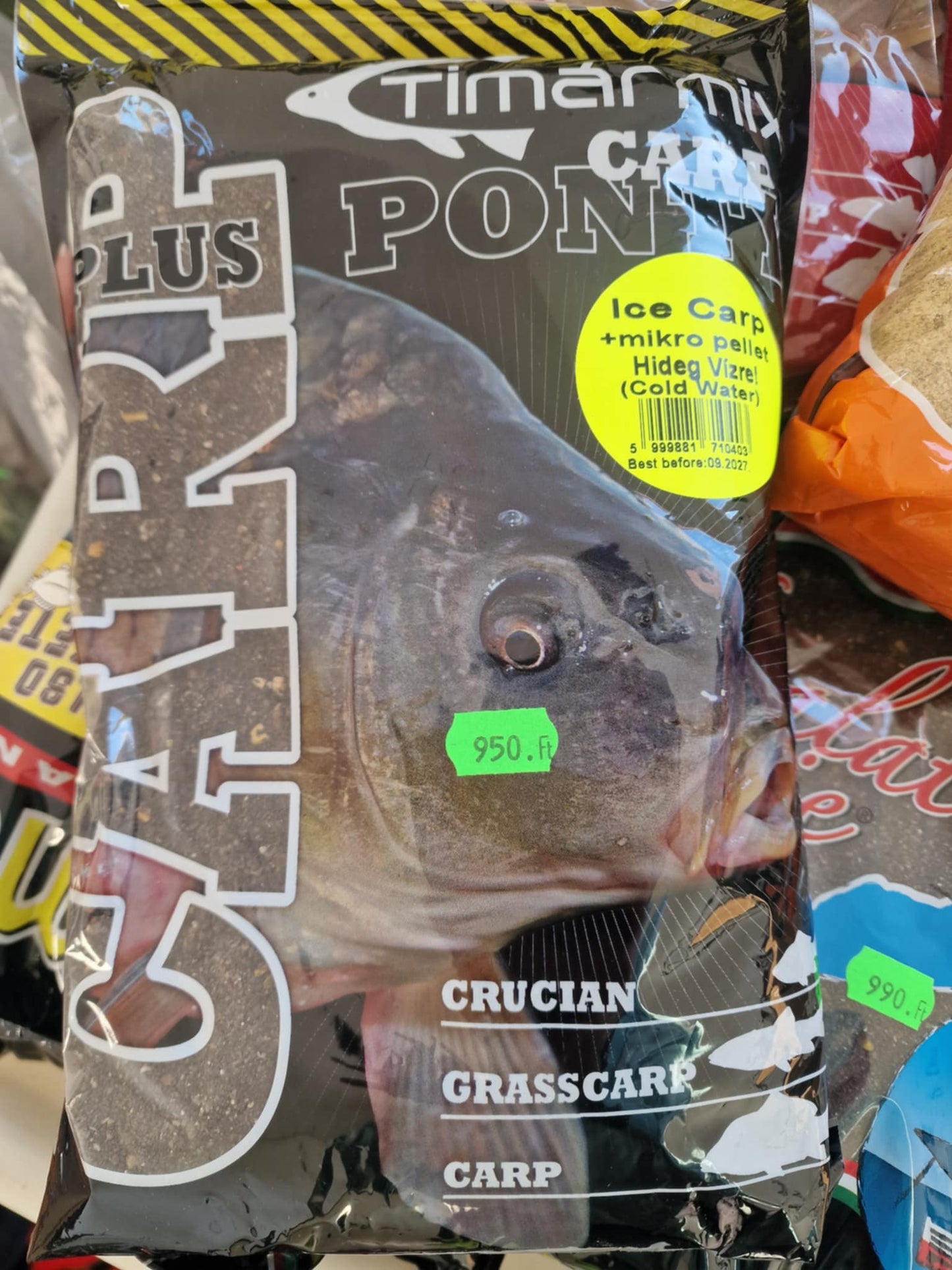 Tímár Mix Ice Carp + mikropellet fekete 1kg