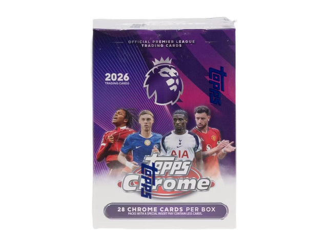 2026 Topps Chrome Premier League Blaster Box