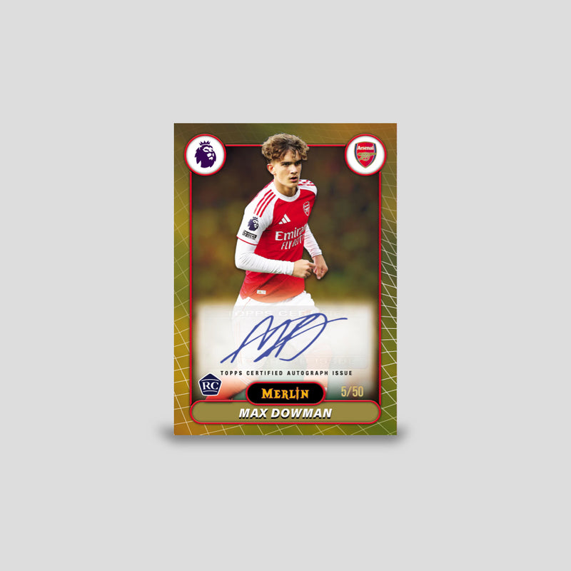 2025-26 Topps Soccer Merlin Premier League Value Box