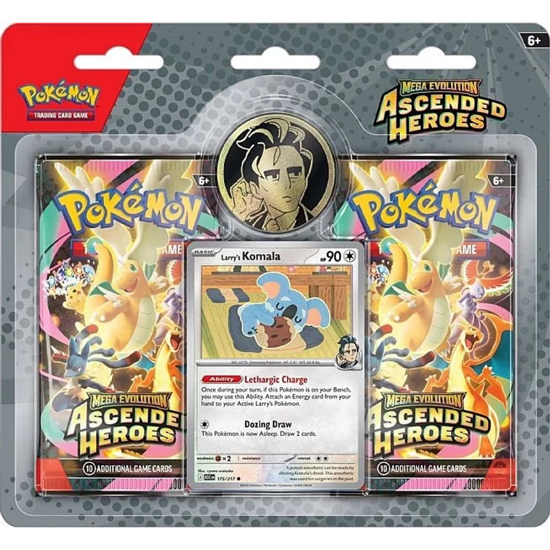 Pokemon Ascended Heroes:2 Pack Blister