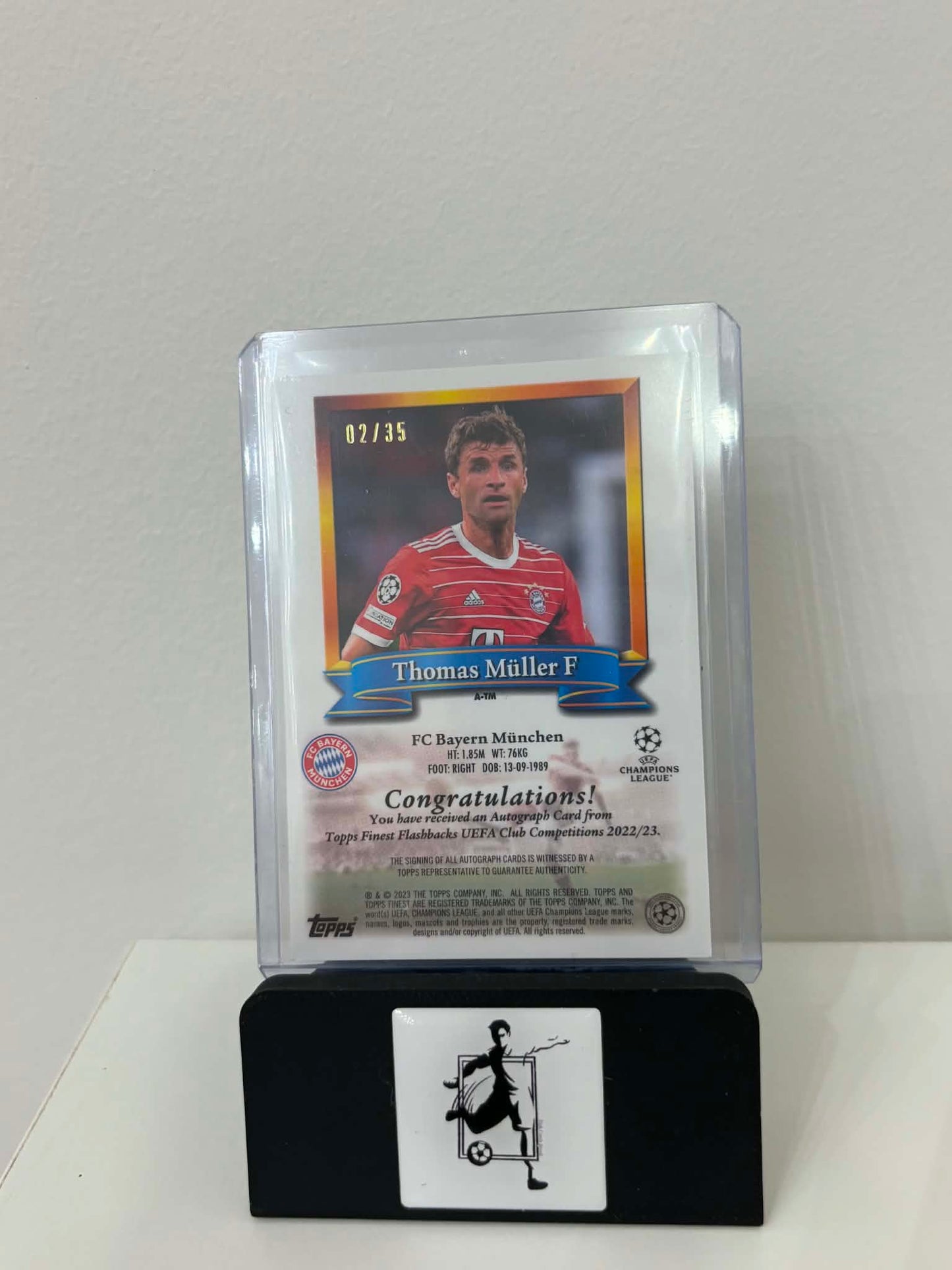 Thomas Müller /35 Autograph