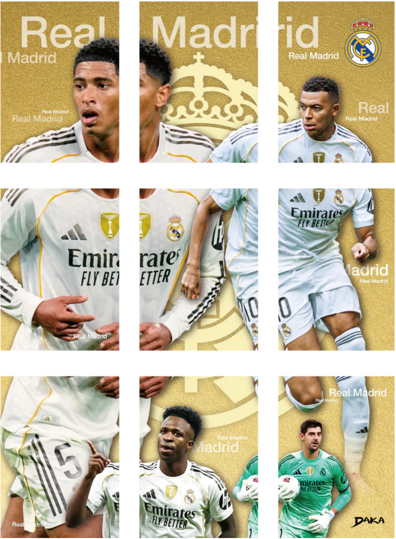 2025 Daka Real Madrid Top Audience Series 2