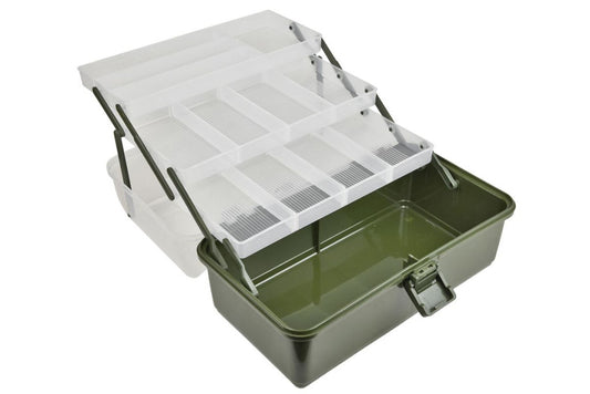 Carp Zoom (CZ7849) 3 tálcás horgászláda