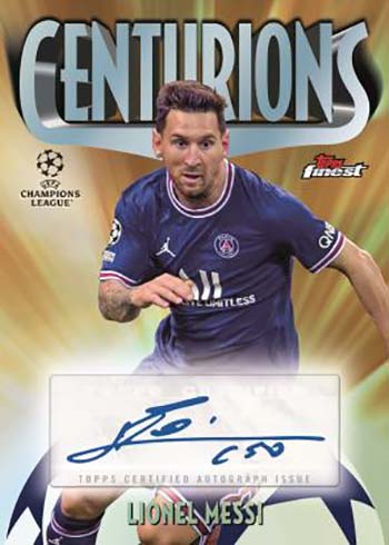 2021-22 TOPPS FINEST UEFA CHAMPIONS LEAGUE HOBBY BOX
