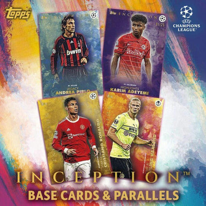 2021-22 Topps Inception UEFA Hobby Box