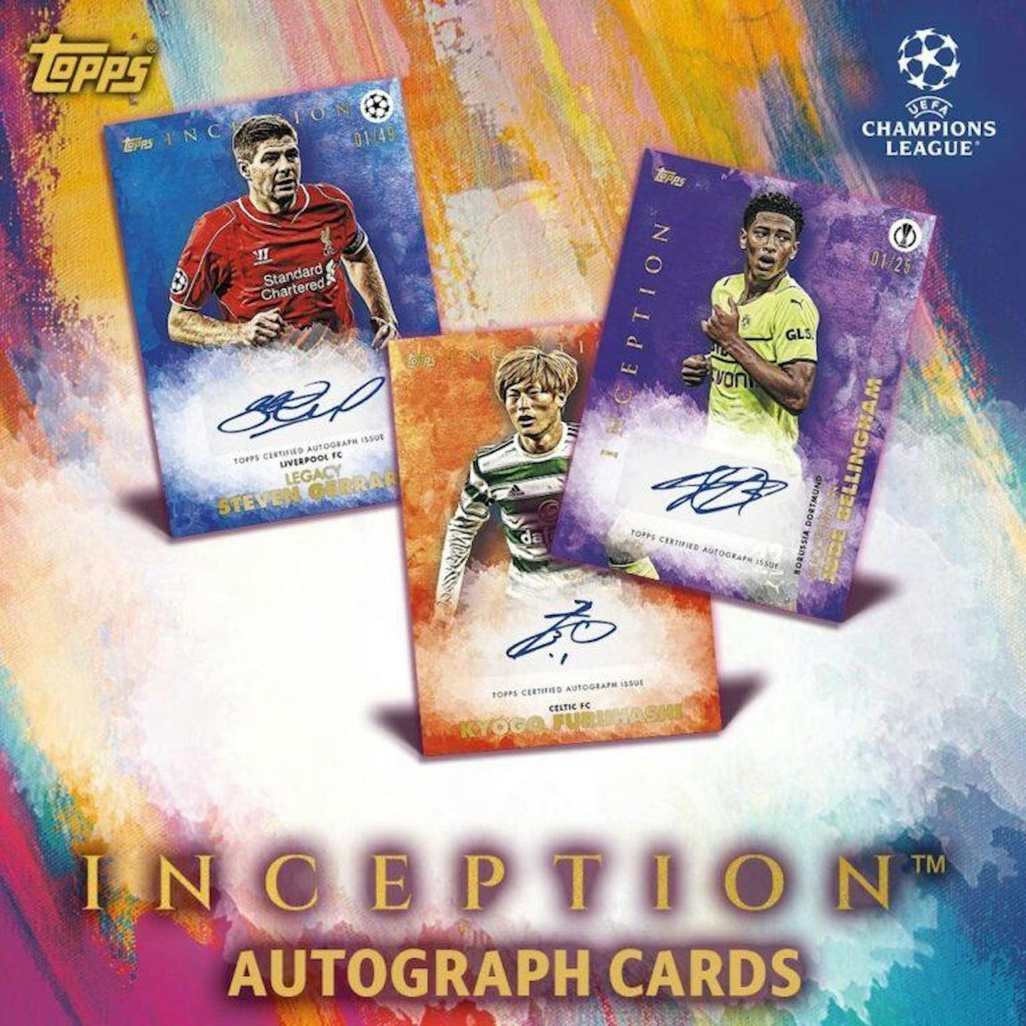 2021-22 Topps Inception UEFA Hobby Box