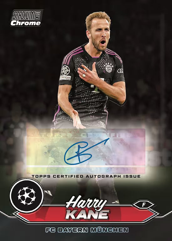 2023/24 Topps UEFA Stadium Club Chrome Hobby Box