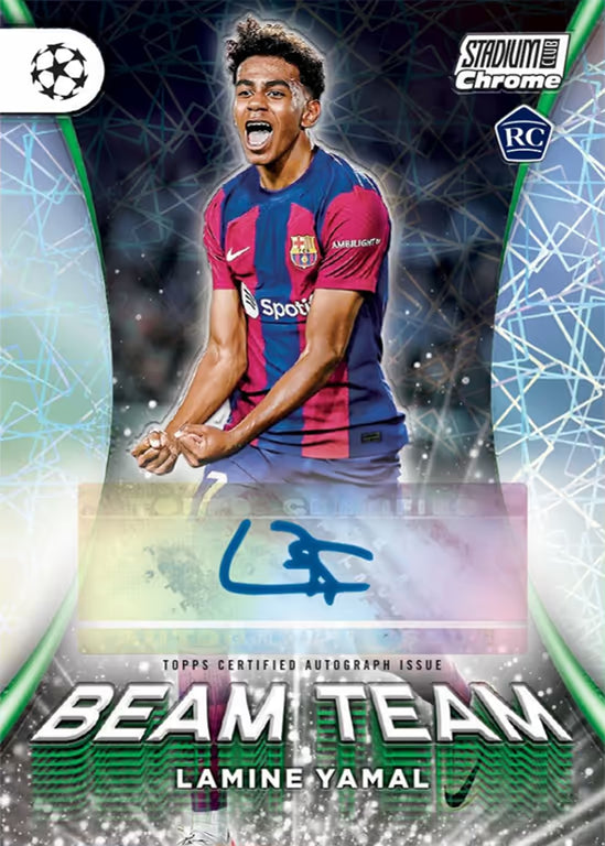 2023/24 Topps UEFA Stadium Club Chrome Hobby Box