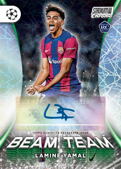 2023/24 Topps UEFA Stadium Club Chrome Hobby Box
