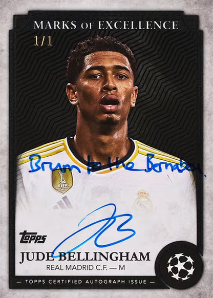 2023/24 Topps UEFA Stadium Club Chrome Hobby Box