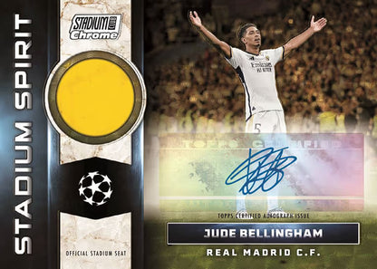 2023/24 Topps UEFA Stadium Club Chrome Hobby Box