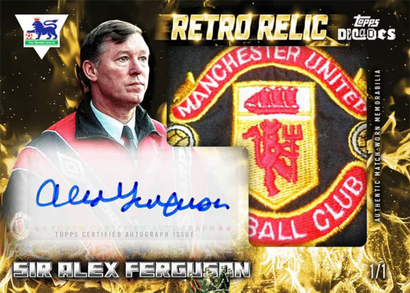 2025 TOPPS Decades 1990’s Edition Premier League Hobby Box