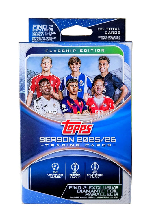 2025/26 Topps UEFA Club Competitions Soccer Hanger Box