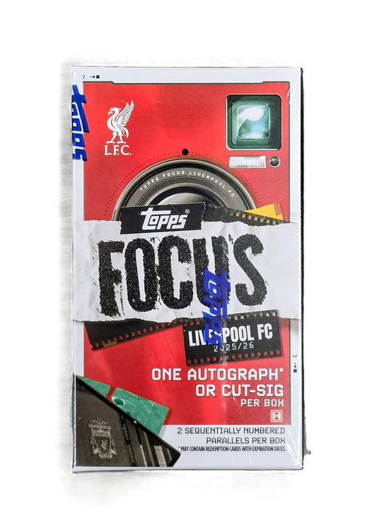 2026 Topps Liverpool Focus Soccer Hobby Box