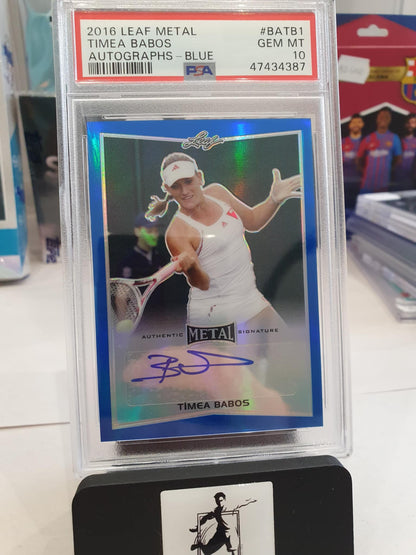 PSA10 Leaf Babos Tímea 32/50 Autograph