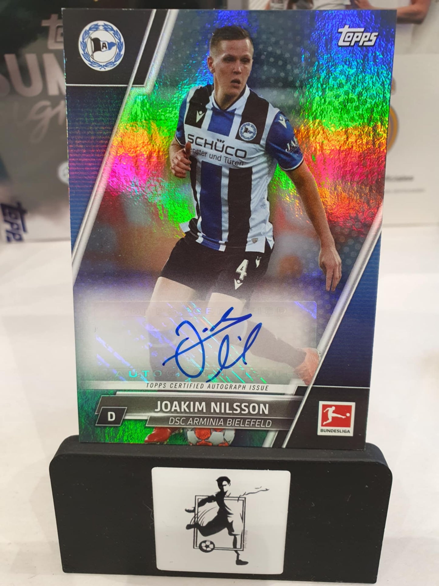 Joakim Nilsson 08/10 Autograph
