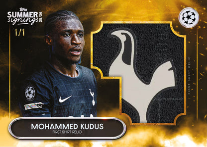 Topps Summer Signing 2025/26