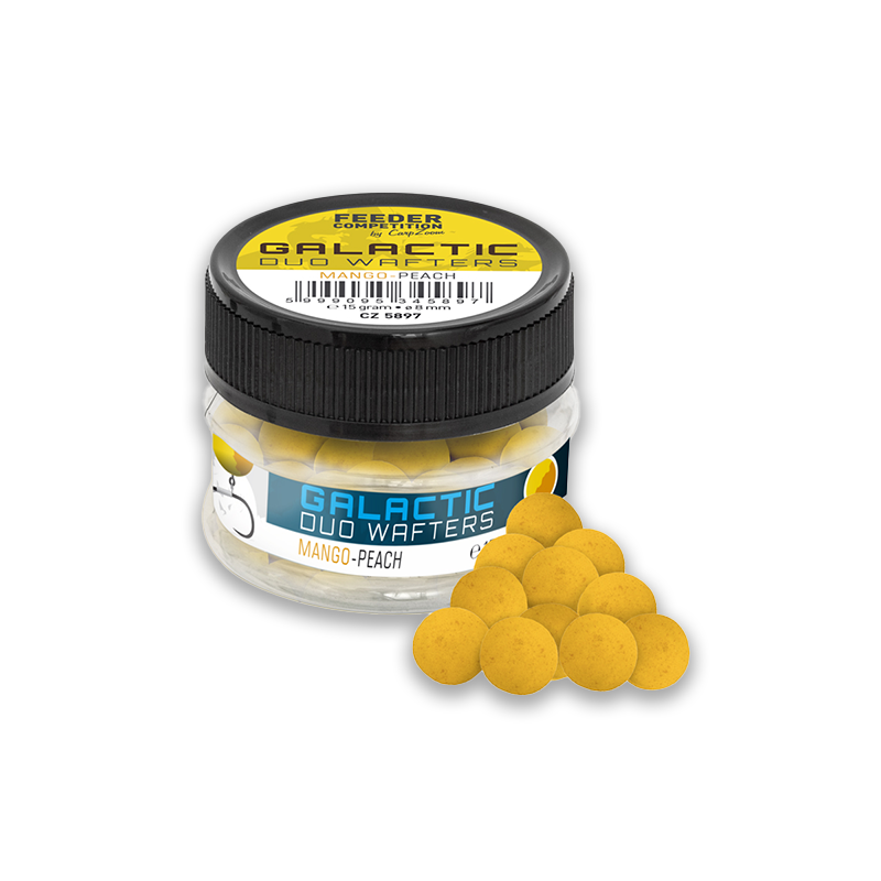 Carp Zoom Galactic Mango-Peach Duo Wafters 8mm