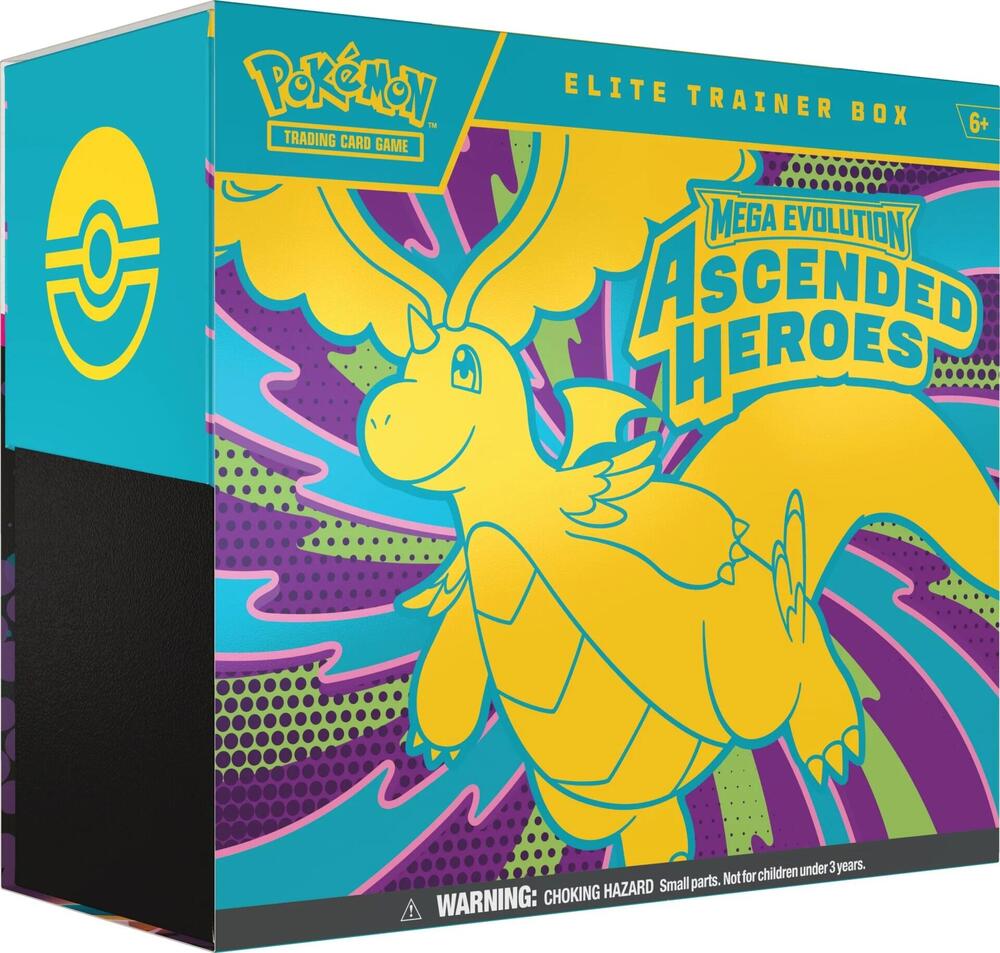 Pokémon Mega Evolution Ascended Heroes ETB