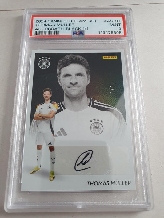 PSA9 Thomas Müller 1/1 Autograph