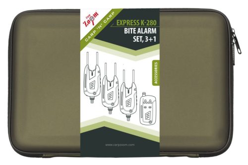Carp Zoom Astra C-620 Elektromos Kapásjelző szett 3+1