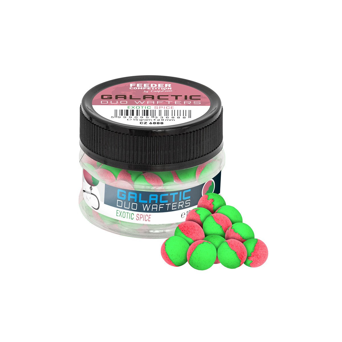 Carp Zoom Galactic Exotic Spice Duo Wafters 8mm