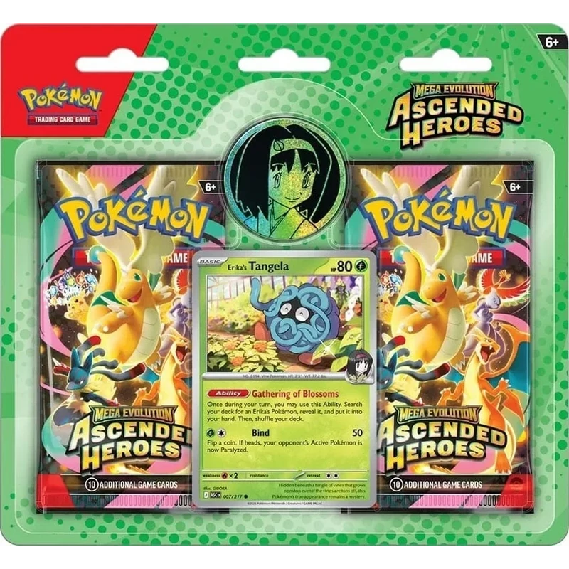Pokemon Ascended Heroes: 2 Pack Blister