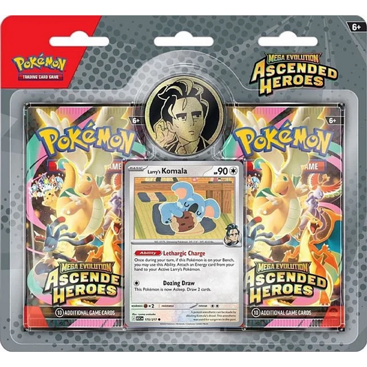 Pokemon Ascended Heroes:2 Pack Blister