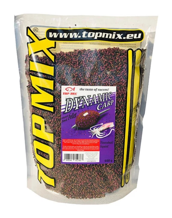 Top Mix Dynamic carp pellet tintahal 800g