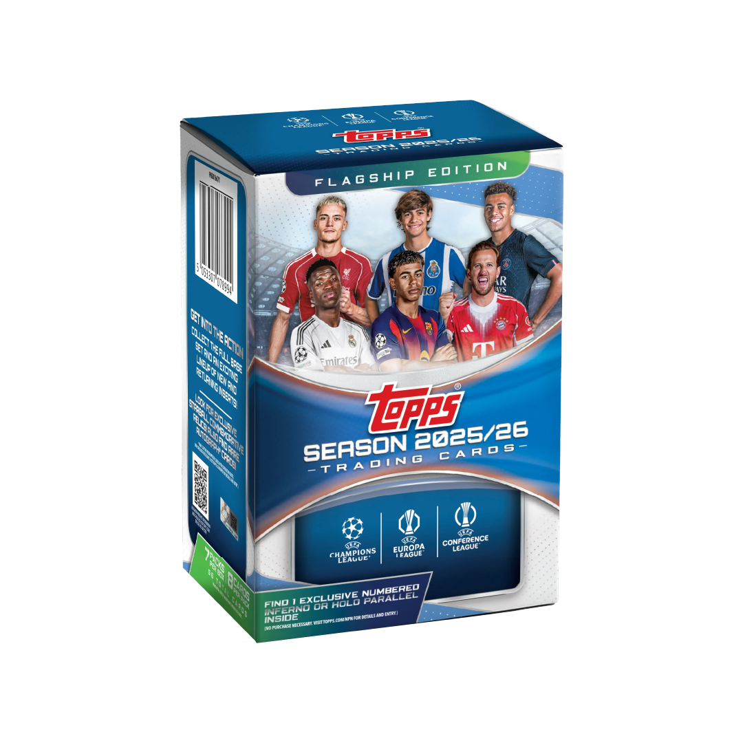 2025-26 Topps UCC Flagship Soccer Blaster box