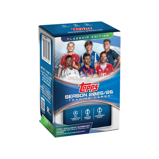 2025-26 Topps UCC Flagship Soccer Blaster box