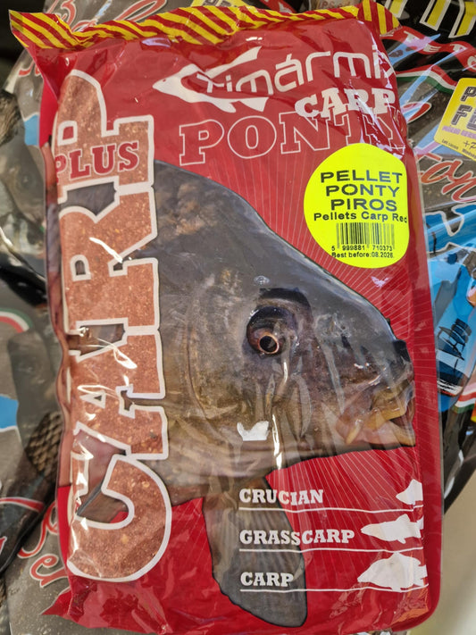 Tímár Mix Ponty piros etetőanyag+pellet 1kg