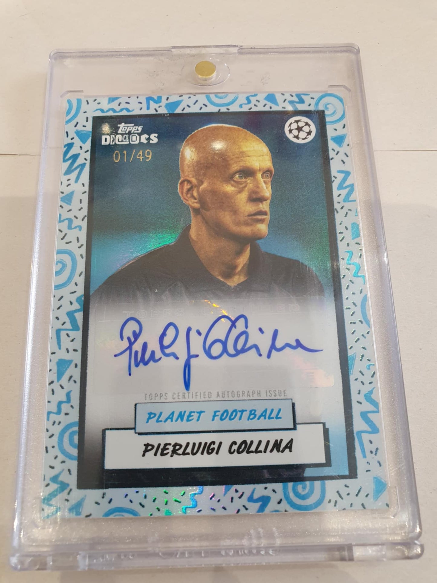 Pierluigi Collina 01/49 Autograph