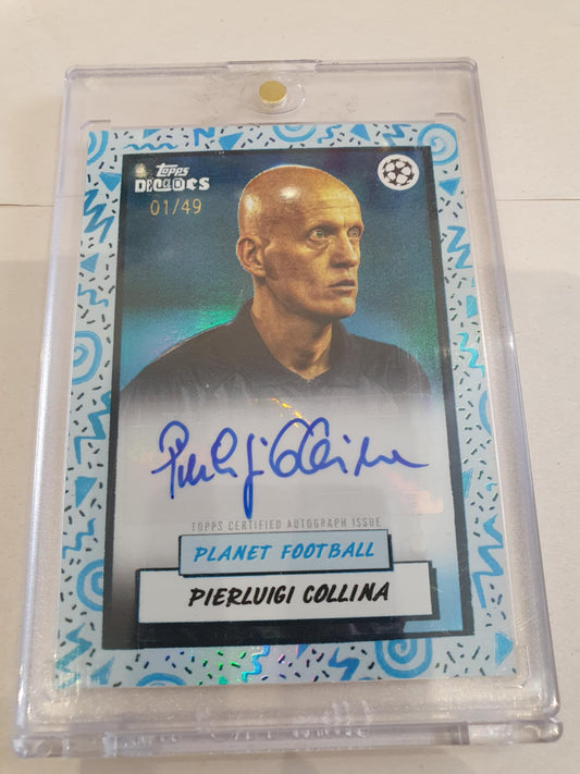 Pierluigi Collina 01/49 Autograph