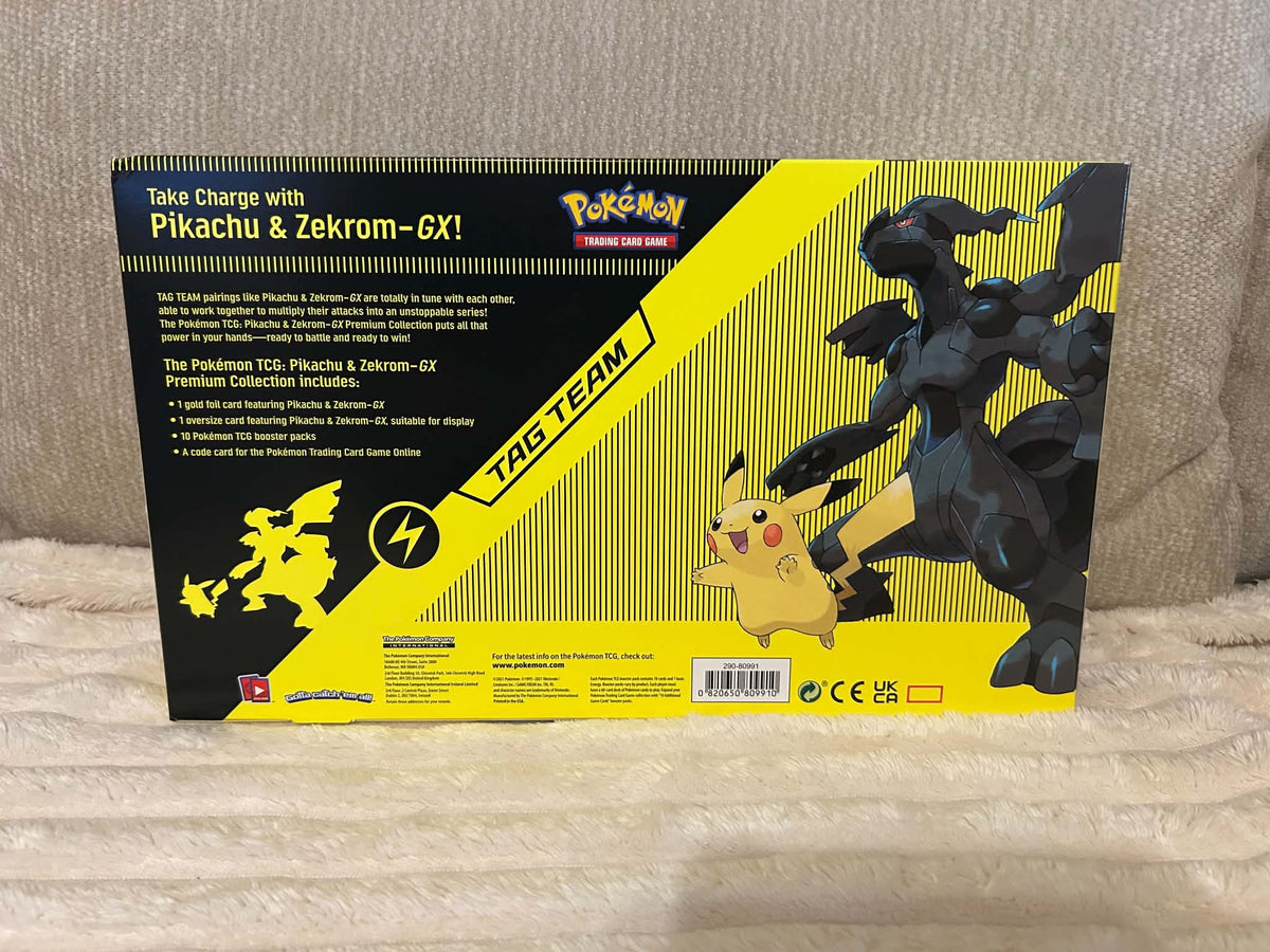 Pikachu & Zekrom GX Premium Collection