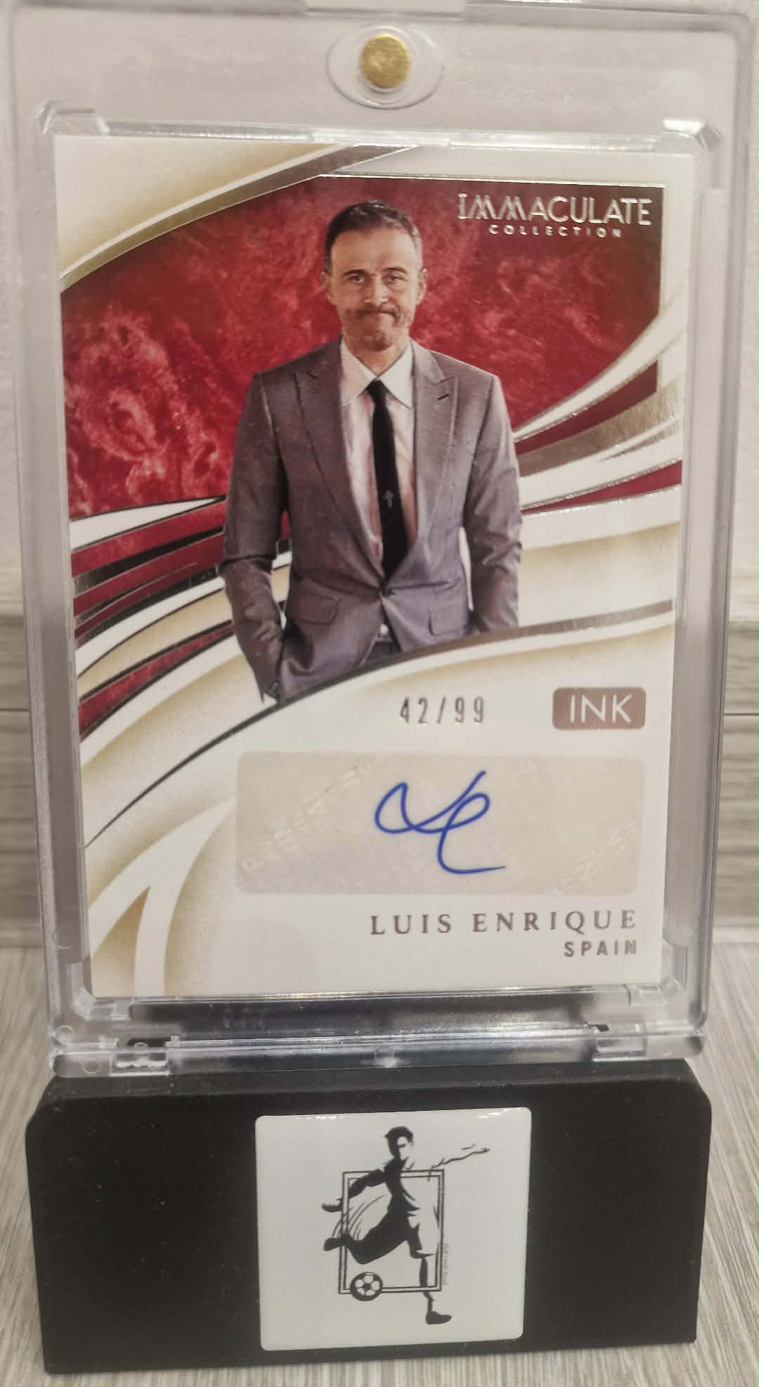 Luis Enrique /99 Autograph