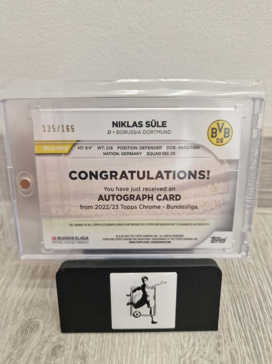Niklas Süle /165 Autograph