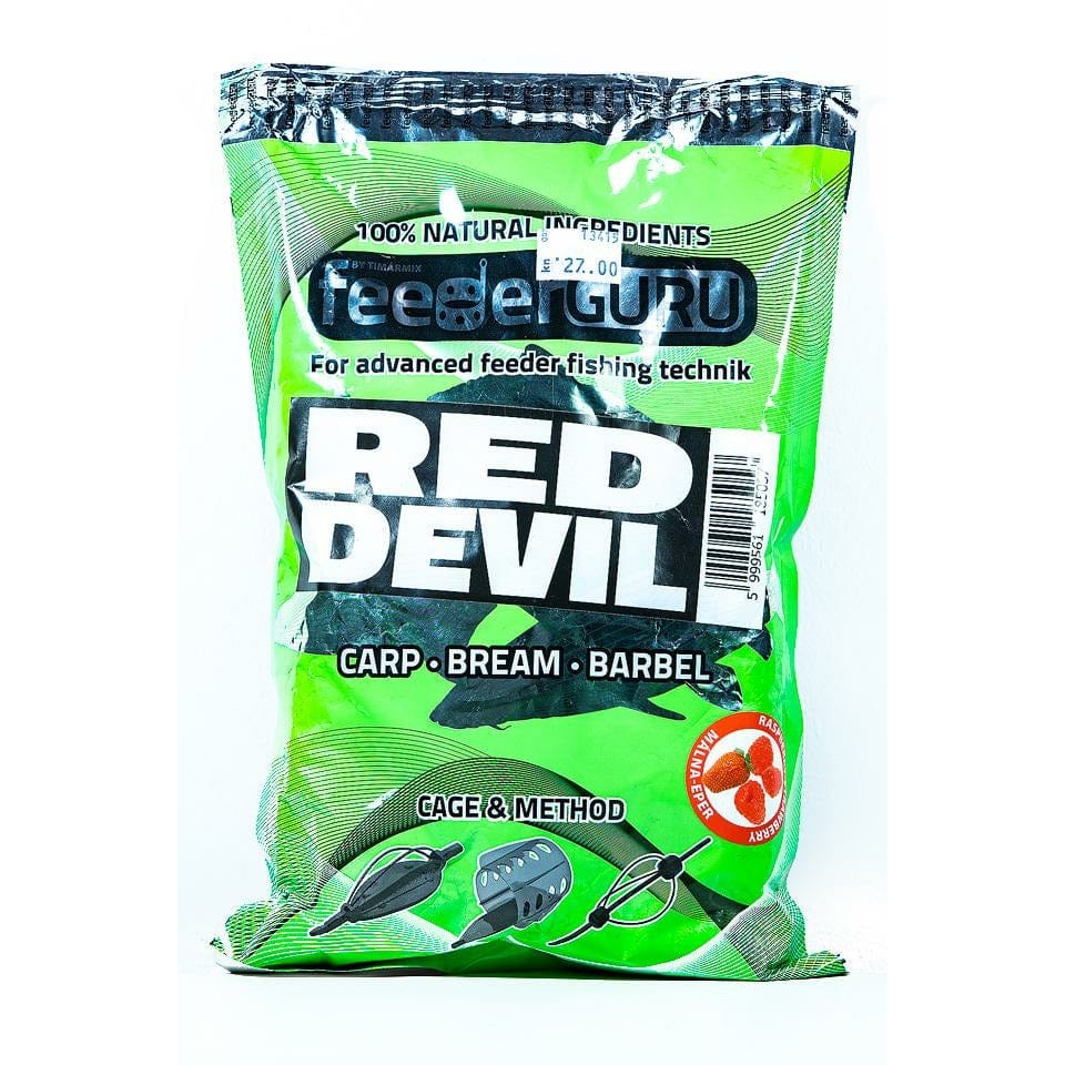 Tímár Mix Feeder Guru Red Devil málna+eper etetőanyag 1kg