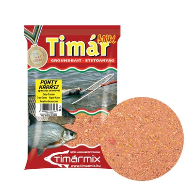 Tímár Mix ponty kárász piros etetőanyag 1kg
