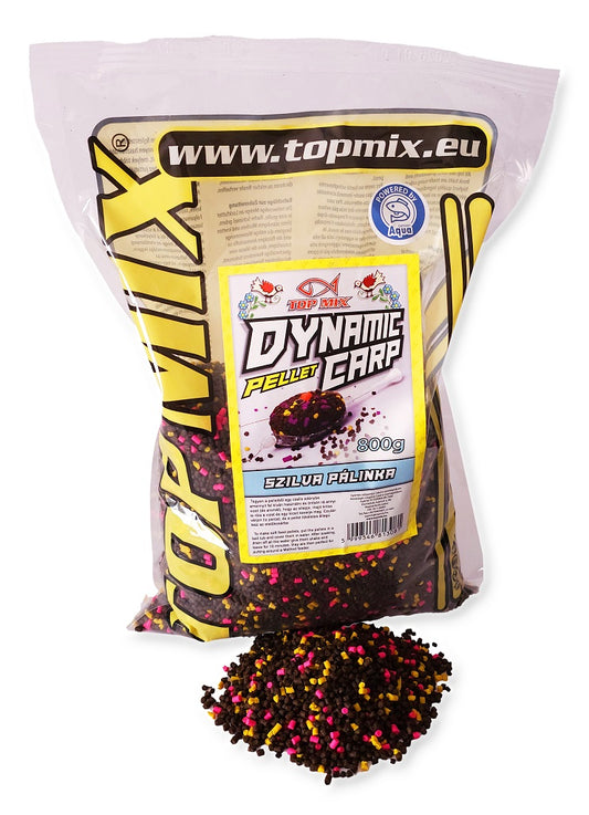 Top Mix Dynamic carp pellet szilvapálinka 800g