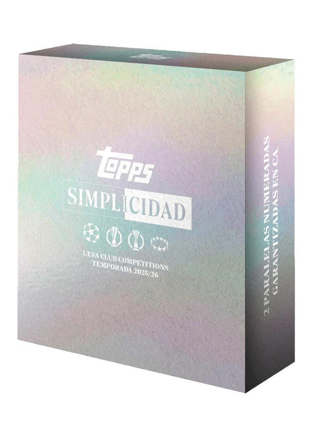 2025/26 Topps Simplicidad UEFA Club Competitions Soccer Hobby Box