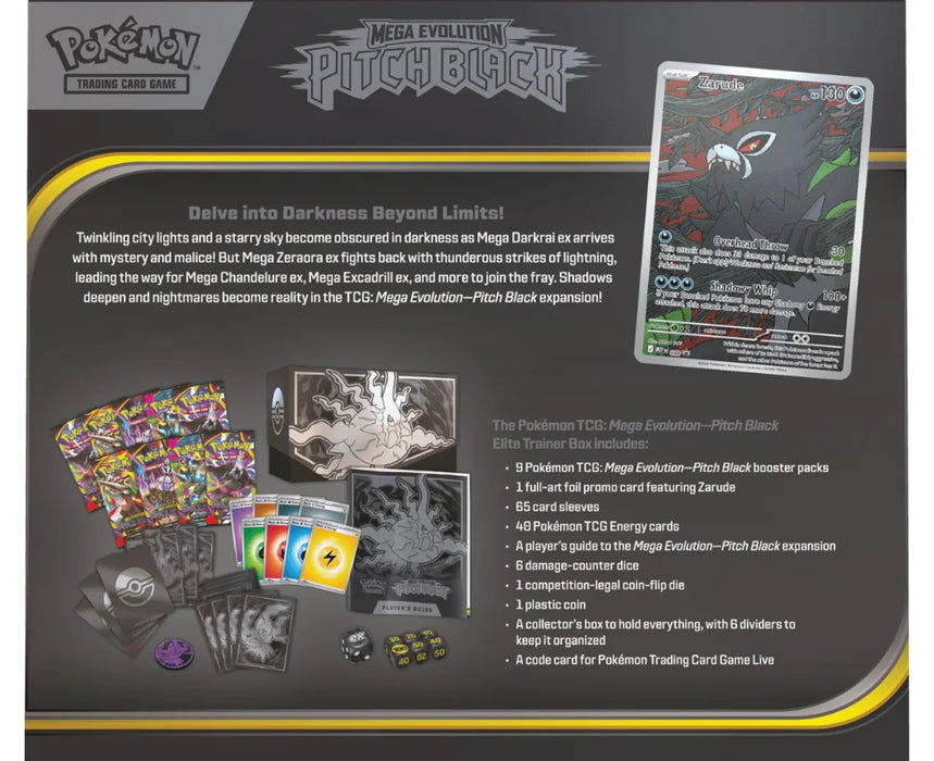 Pokemon Pitch Black - Elite Trainer Box